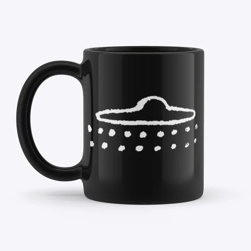 Ancient UFO Art Mug